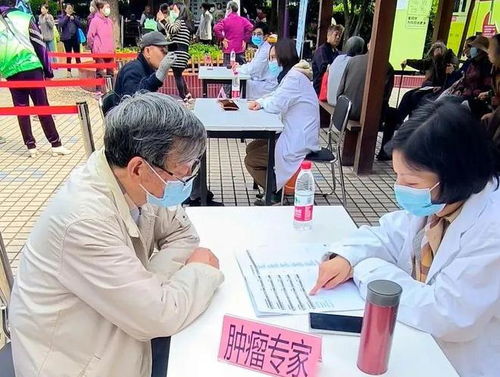 健康服務進社區，義診咨詢暖人心